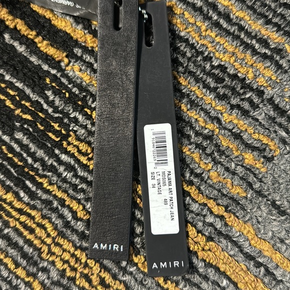 AMIRI Pajama Art Patch Jean - Picture 2 of 6